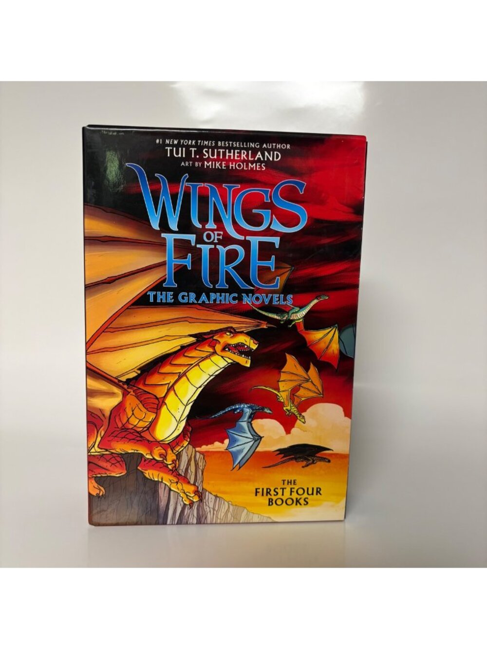 Wings Of Fire Graphic Novel Box Set Softcover Books 1-4 Fantasy Dragons Series